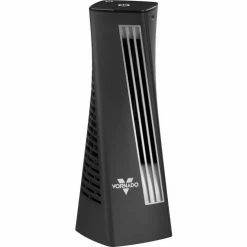 Vornado® 12" Personal Tower Air Circulator, 4 Speed, 28 CFM, 120V, Black