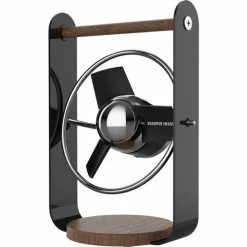 Sharper Image® SBV1 Series Soft Blade Small USB Fan, Black - Pkg Qty 6