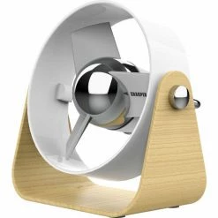 Sharper Image® SBS2 Series Soft Blade Medium USB Fan, Ice - Pkg Qty 6