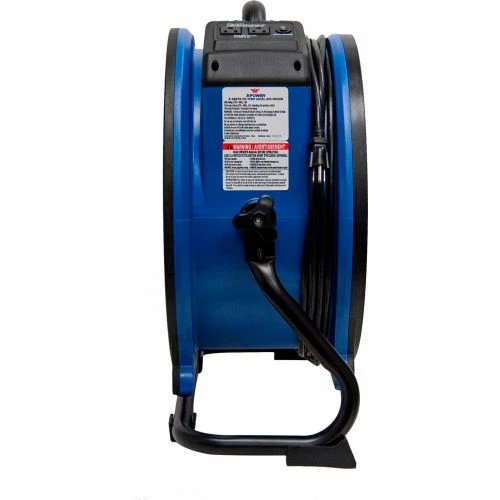 XPOWER Industrial Axial Fan With Timer, Variable Speed, 1/3 HP, 3600 CFM - Image 5