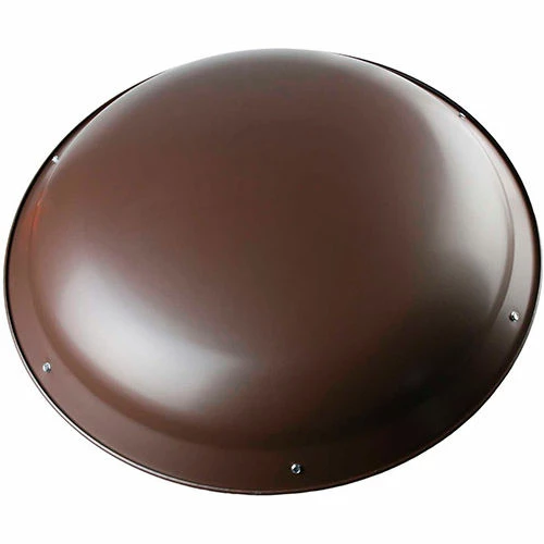 Cool Attic® Galvanized Steel Round Vent, 144" Sq. in NFA, Brown, 1/Pack - Image 3