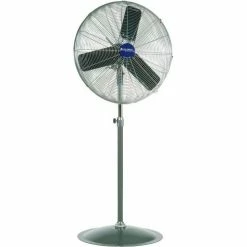 Global Industrial™ 24" Oscillating Pedestal Fan, 7,525 CFM, 1/4 HP, 1 Phase